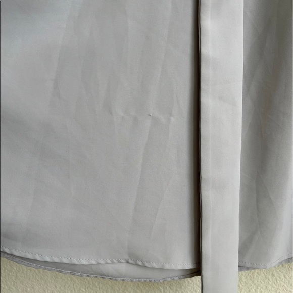 Long sleeve belted shirt dress - Picture 4 of 6